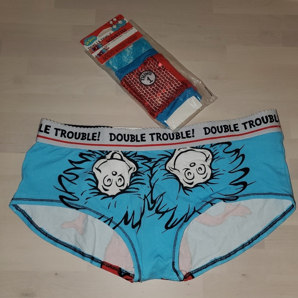 Dr. Seuss Thing 1 Thing 2 Sexy Set